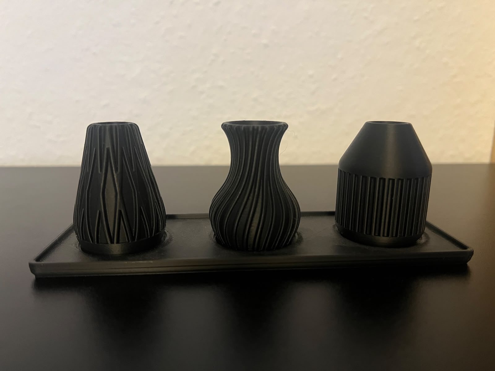 Set 3 mini vaze imprimate 3D